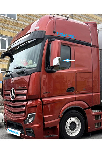 MERCEDES  ACTROS MP4  KÜÇÜK AYNA KAPAK KROMU (PRESLI) 2 PARÇADIR.