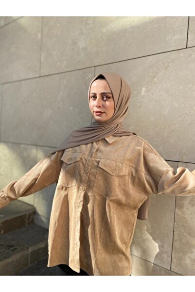 Hürremist Βαμβακερό χτενισμένο σάλι βιζόν - Σταθερή στάση, Μη ολισθηρό