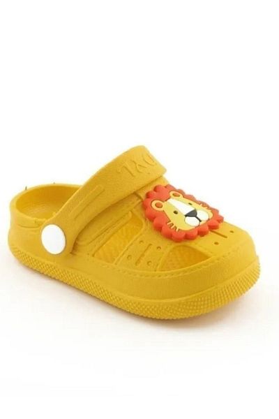 casso Daily Orthopedic Non-Slip Sole Children's Home Kindergarten Sea Soft Sandals Slippers with Animal Figures