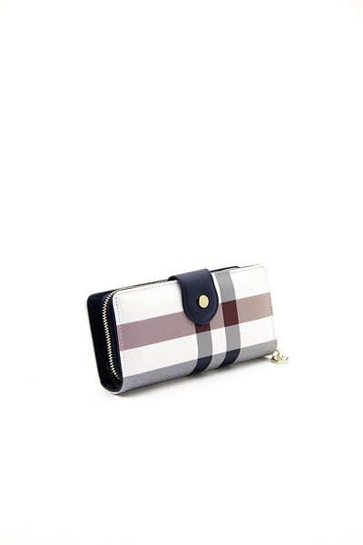 Silver Polo Laci SP1119 - Portofel și suport card pentru femei Polo Silver White