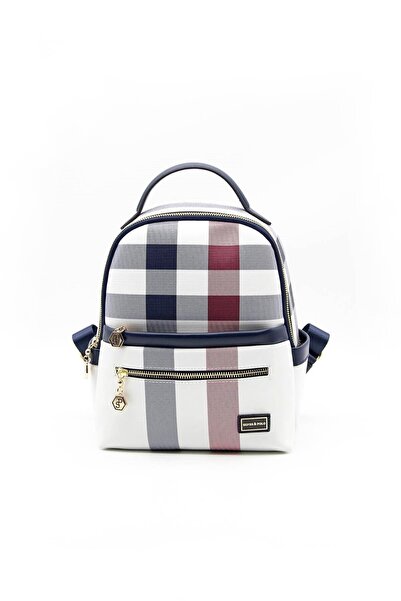 Silver Polo Λευκό - Γυναικείο σακίδιο πλάτης Laci Nv1061