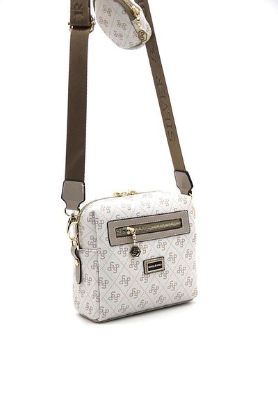 Silver Polo Polo argintiu Bej - Sand NV1038 Geantă de damă