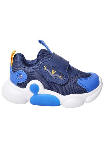 Vicco Gum Navy Blue Children's Lighted Sneakers