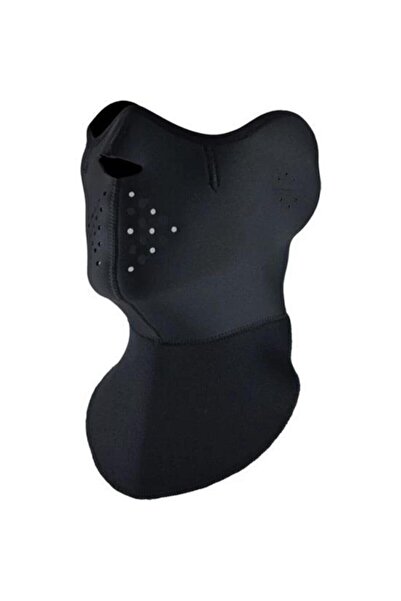 Peak Motosiklet Bisiklet Polar Kışlık Yüz Maskesi Balaklava Neopren