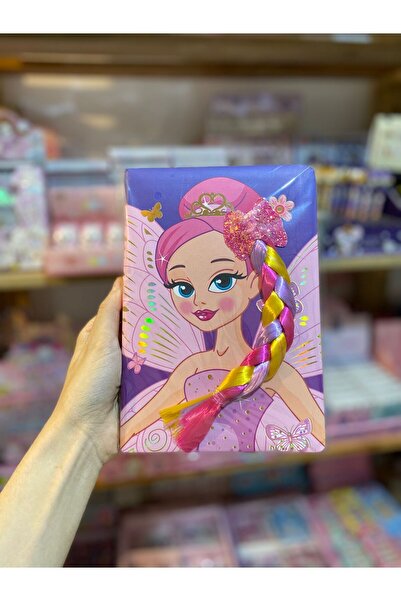 Bold Grup Cocherry 1 Piece Princess Knitted Hair Notebook