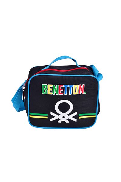 United Colors of Benetton Black Benetton Written Lunchbox for Boy