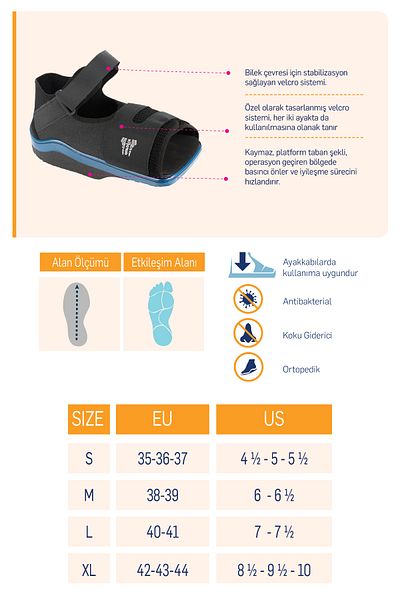Aurafix Hallucks Valgus Post-Surgical Shoes - 824