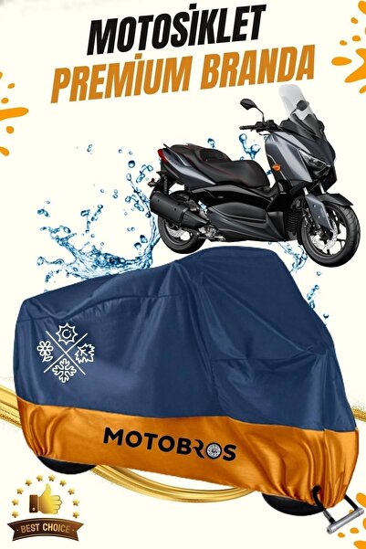 Motobros Motosiklet Yamaha Xmax 400 Lüx Premium Paraşüt Kumaşı Branda Su Geçirmez Ömürlük Kullanım