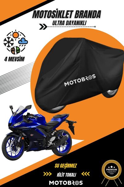 Motobros PLATNO ZA MOTOCIKL KAPUT ZA KIŠU ZA MOTOCIKL CRNI (VODOOTPORAN)