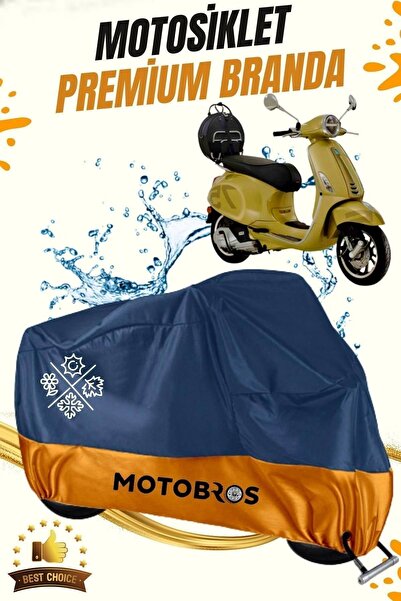 Motobros دراجة نارية فيسبا 80cc فاخرة قسط قماش المظلة القماش المشمع مقاوم للم...