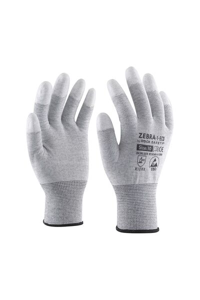 Rock Parmak Ucu Kaplı Esd Eldiven 2'li