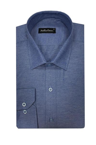 ATİLLA ÖZER Мъжка риза с дълъг ръкав Atilla Ozer Slim Fit - 6853