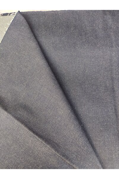 AKTEZ-EL Metrelik Jean Denim Kot Kumaş 1mt 150en Mavi Kot Kumaş