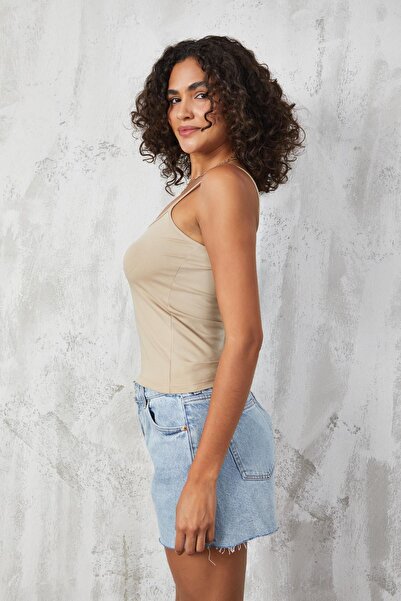 minaaise Бавовняні базові майки - тонкі бретельки, модель 27274