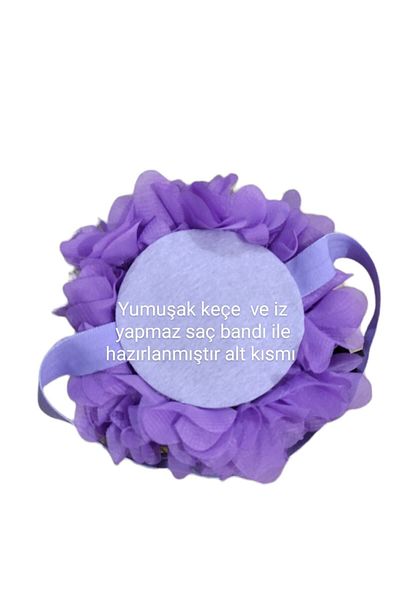 damlakids Ασημένιο χωνί λιλά κορώνα για γενέθλια 1 έτους