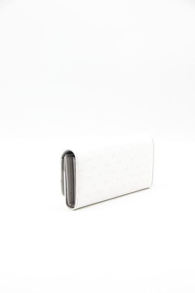 Silver Polo Nv979 Model Portofel pentru femei alb-gri Suport card