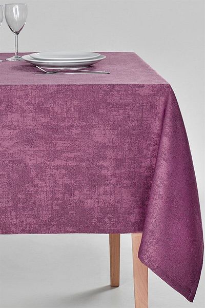 Denizli Concept 150x215 Cm Față de masă Jacquard Plum Design Milano - Rezistent la pete Elegant