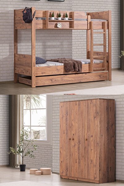 Setay Ranza, Asya Yavrulu Ranza 3 Kapaklı Dolap, Ceviz