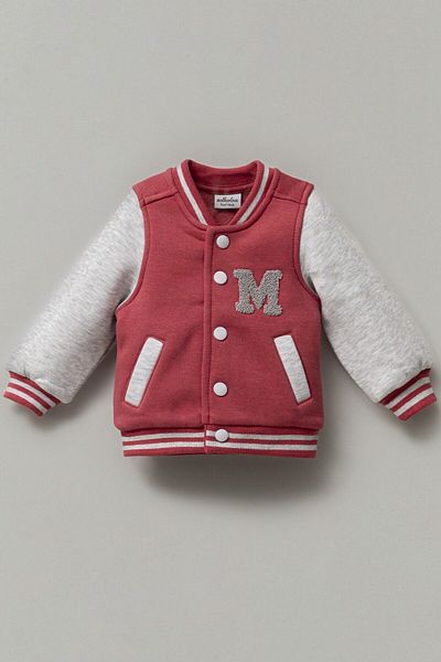 Mother Love SofT Furry College Collar Bomber Cardigan