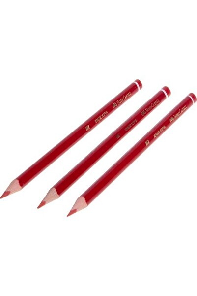 Faber Castell Faber-castell Kırmızı Kopya Kalemi 3'lü