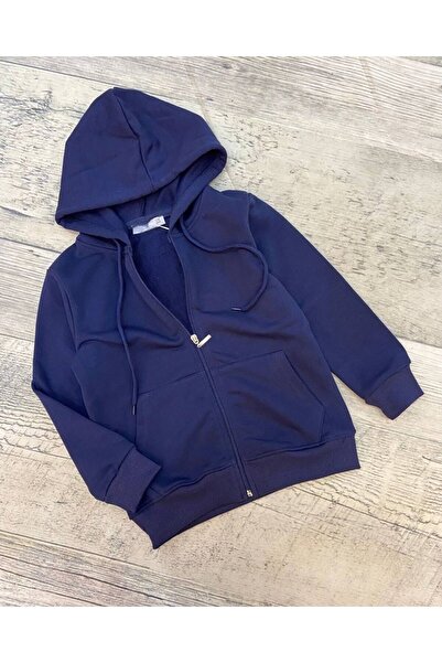 ARBİ kids Триколірна шкільна кофта без шардонів для хлопчика - з капюшоном