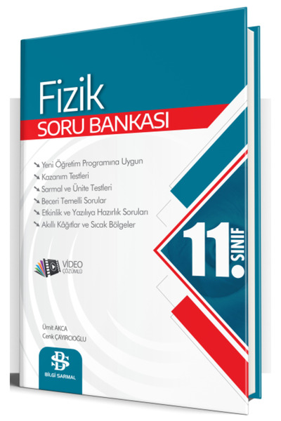 Bilgi Sarmal Yayınları Bilgi Sarmal 11. Sınıf Fizik Soru Bankası Video Çözüml...