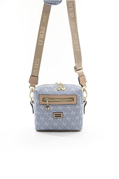 Silver Polo Geantă de damă Blue-ten Nv1038
