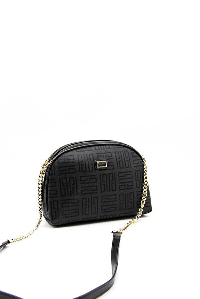 Silver Polo Siyah - Siyah Nv765 Kadın Çapraz Çanta