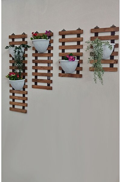 CRAB Katlanabilir Duvar Çiçekliği 4'lü