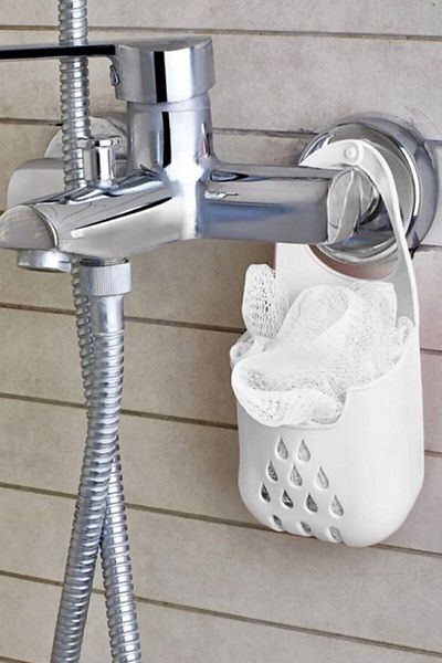 GAT Shop Hygienic Silicone Dish Sponge Holder Attachable To Home Office Sink Bathroom And Kitchen Tap