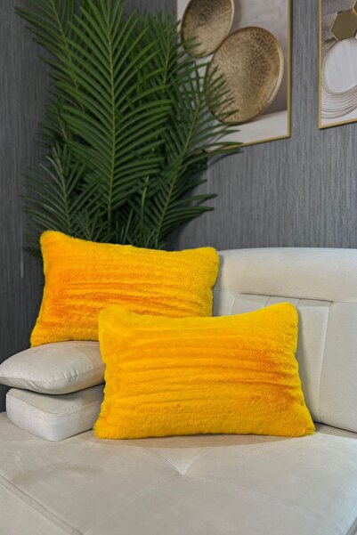 Paris Life Plush Rabbit Throw Pillow Cover Imported Premium Fabric Rectangula...