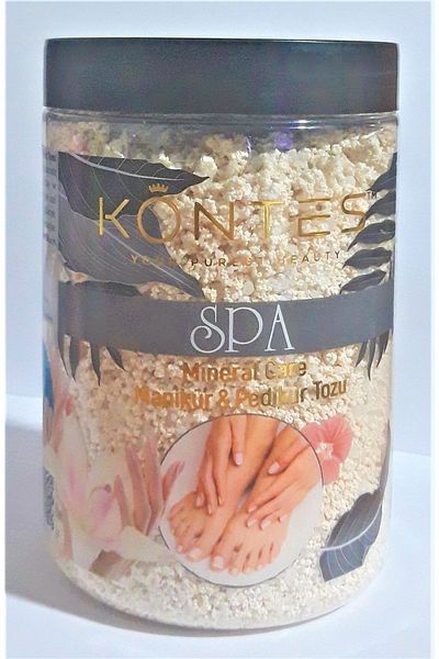Kontes Spa Mineral Care Manicure Pedicure Powder Brown 500gr