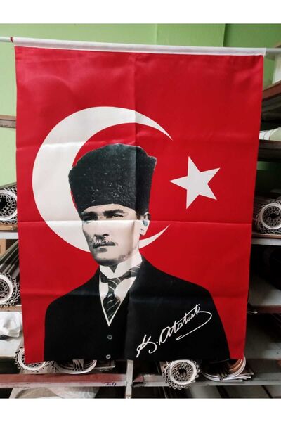 kayıkcı shop Atatürk Türk Bayrağı 70 x 105