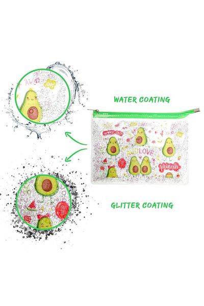 Kahraman Vuki Water Zippered Transparent File A5 (Piece Price, Mixed Model) 6/s Vk-0072