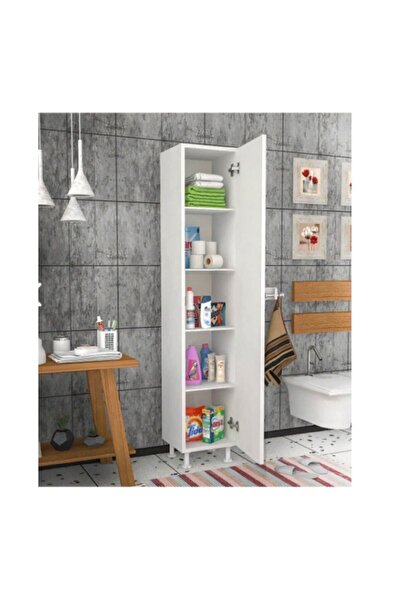 ARTEL MOBİLYA 5 Raflı Banyo Boy Dolabı