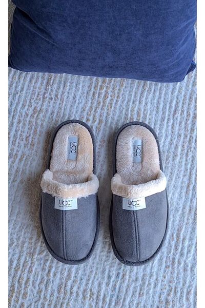UCC TERLİK Unisex βελούδινες παντόφλες σπιτιού
