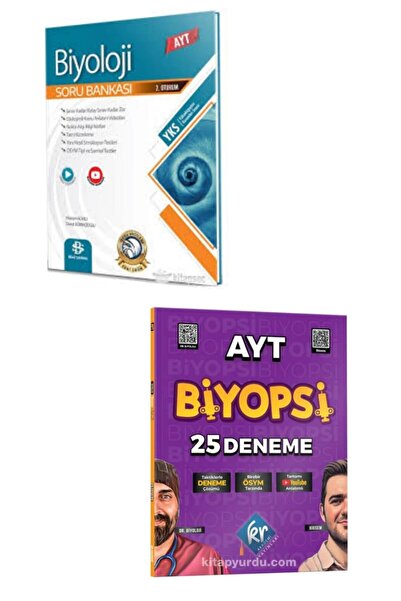 Bilgi Sarmal Yayınları BİLGİ SARMAL YAYINLARI AYT BİYOLOJİ + BİYOPSİ DENEME SETİ