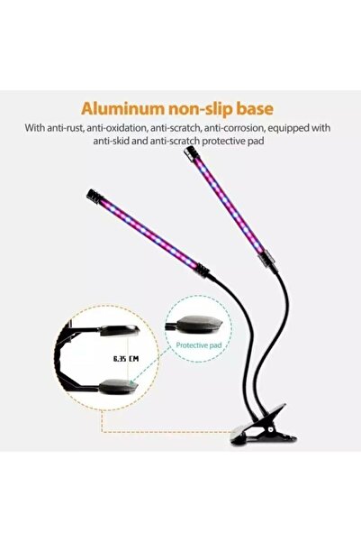 Sentor Acrobat Flower Led Greenhouse Lamp - 2 Arm Pegs, Full Spectrum Plant Grow Light