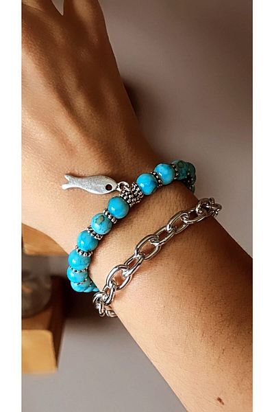 by özllem Design Fish Bracelet Set