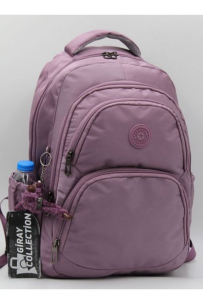 Bevitton Unisex Plum School Backpack - Water Repellent Fabric 34600