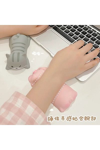 Meyra Accessories New Cute Wrist Rest Support Mouse Pad For Computer Laptop Armrest Soft Squishy