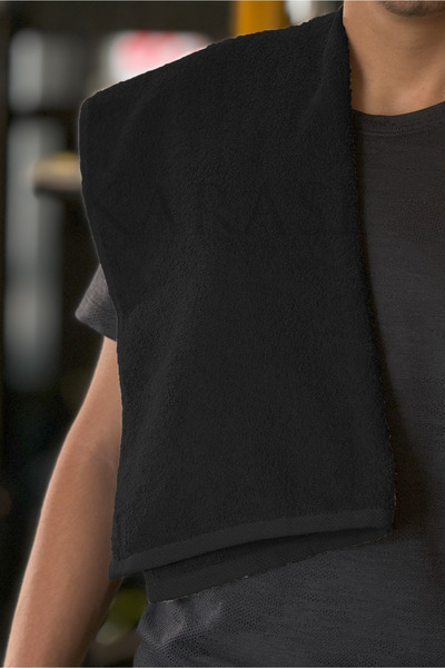 Karase Pamuklu Sporcu Havlusu 50x90 Yüksek Su Emicilik, Hızlı Kuruma Ve Konfo...