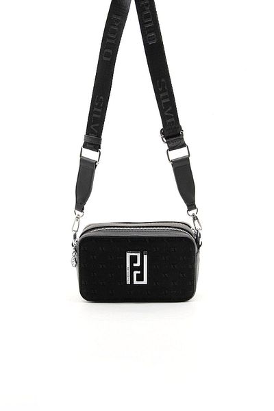 Silver Polo Negru Nv1078 - Geantă crossbody pentru femei