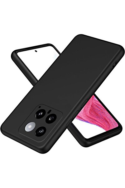 Fibaks Xiaomi Mi 14 Kılıf Kamera Çıkıntılı Içi Kadife Lansman Yumuşak Dokulu ...