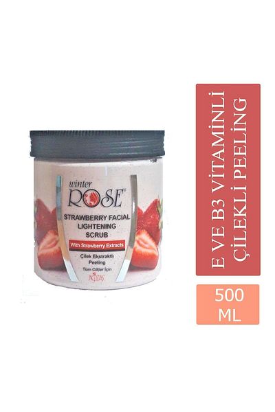 WINTER ROSE 500g Strawberry Extract Sand Peeling