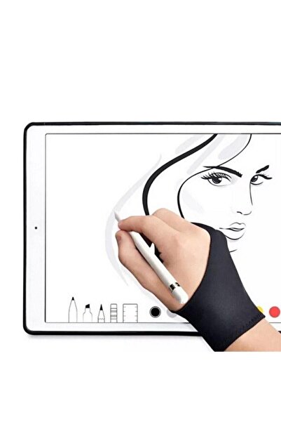 gökmer Professional Graphics Tablet Drawing Gloves for Graphic Designers