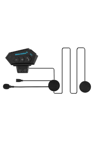 BT12 Motosiklet Intercom Bluetooth Kulaklık