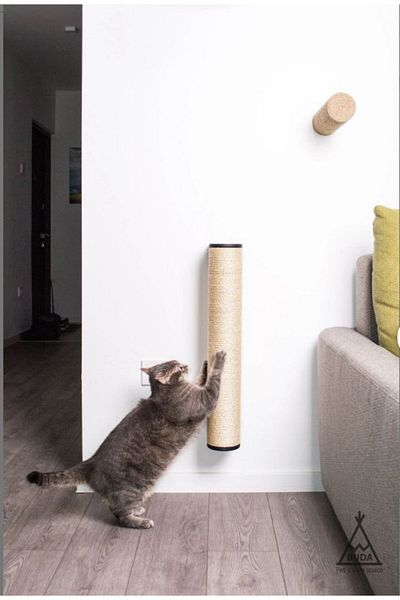 narım 50 Cm Cat Scratcher Wall Mounted