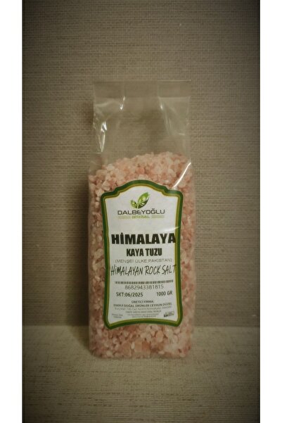 Dalbeyoğlu Bitkisel Orjinal Himalaya Tuzu Taneli 1000 Gr
