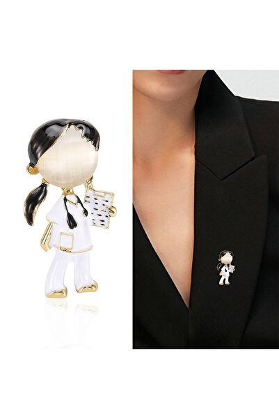 BİJUTERİX Doktor -Hemşire Broş